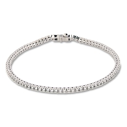 Previously Owned Lab-Grown Diamond Tennis Bracelet 1-1/2 ct tw Round 14K White Gold
