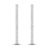 Thumbnail Image 3 of Previously Owned Lab-Grown Diamond Earrings 3 ct tw Round 14K White Gold
