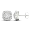 Thumbnail Image 2 of Previously Owned Lab-Grown Diamond Stud Earrings 1 ct tw Round 14K White Gold