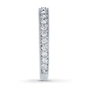 Thumbnail Image 3 of Previously Owned Diamond Anniversary Band 1/2 ct tw Round-cut 14K White Gold