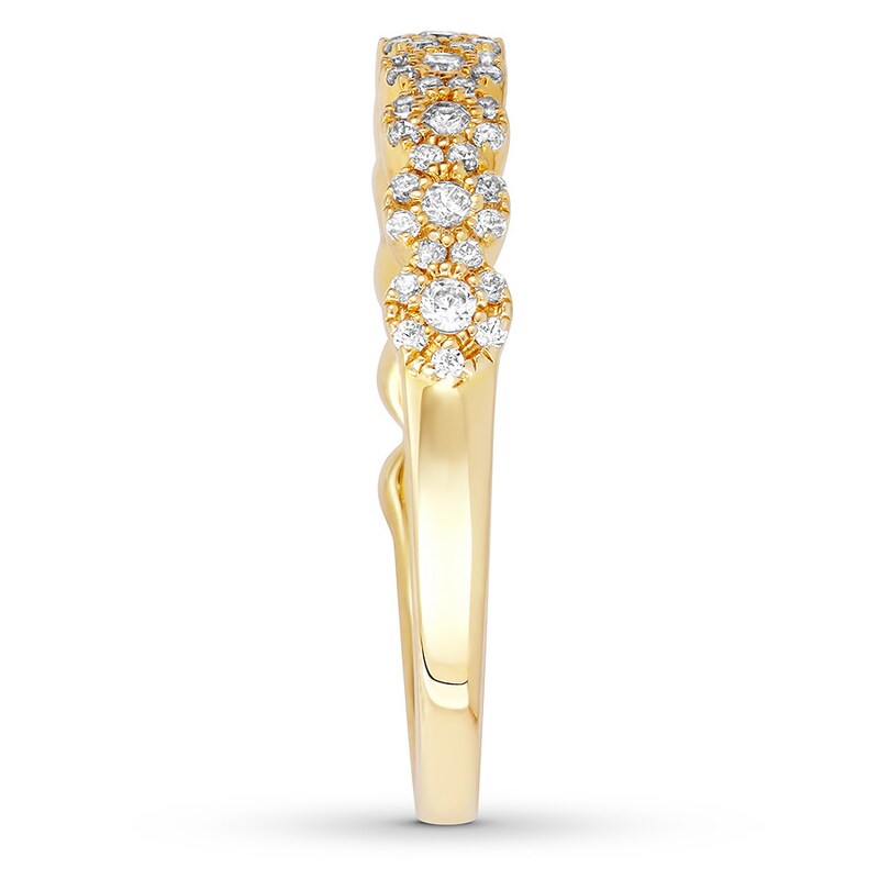 Main Image 3 of Previously Owned Diamond Stackable Ring 3/8 carat tw Round 10K Yellow Gold