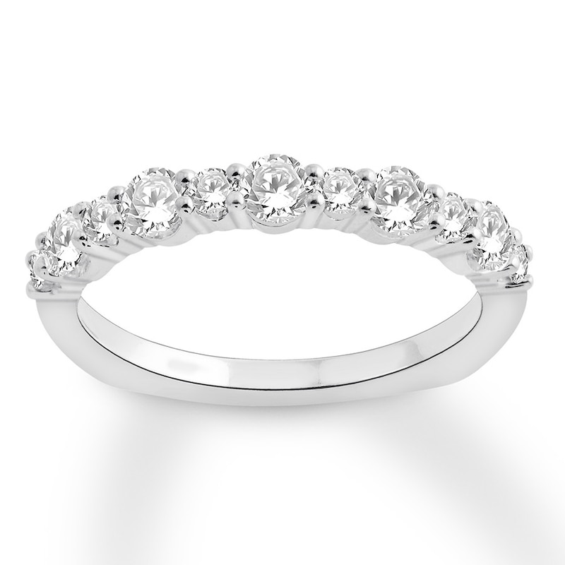 Previously Owned Hearts Desire Anniversary Band 3/4 cttw Diamonds 18K