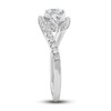 Thumbnail Image 3 of Previously Owned Diamond 3-Stone Ring 1 ct tw Round 14K White Gold
