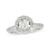 Thumbnail Image 1 of Previously Owned Diamond Engagement Ring 1-1/2 ct tw Round 14K White Gold