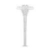 Thumbnail Image 2 of Previously Owned Diamond Promise Ring 1/3 ct tw Round/Oval 10K White Gold