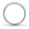 Thumbnail Image 2 of Previously Owned Diamond Wedding Band 1/4 ct tw Round-cut Platinum