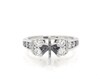 Thumbnail Image 1 of Previously Owned Diamond Engagement Ring Setting 5/8 ct tw 18K White Gold & Platinum