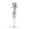 Thumbnail Image 3 of Previously Owned Diamond Three-Stone Ring 1/3 ct tw Round-cut 14K White Gold