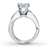 Thumbnail Image 2 of Previously Owned Diamond Bridal Set 4 ct tw Princess-cut 14K White Gold