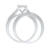 Thumbnail Image 2 of Previously Owned Diamond Bridal Set 7/8 ct tw Princess-cut 14K White Gold