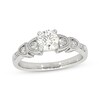 Thumbnail Image 1 of Previously Owned Diamond Engagement Ring 5/8 ct tw Round 14K White Gold