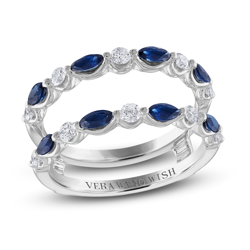 Main Image 1 of Previously Owned Vera Wang WISH Diamond Enhancer Ring 3/8 ct tw 14K White Gold