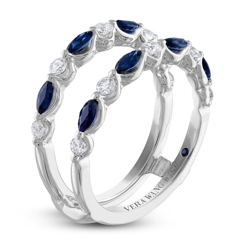 Main Image 2 of Previously Owned Vera Wang WISH Diamond Enhancer Ring 3/8 ct tw 14K White Gold