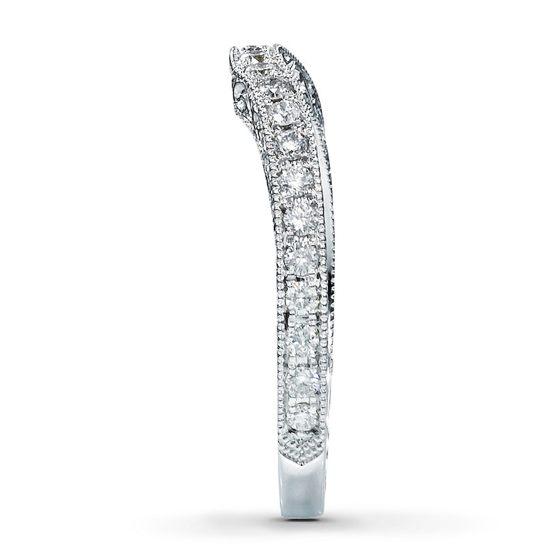 Main Image 3 of Previously Owned Neil Lane Wedding Band 1/3 ct tw Diamonds 14K White Gold
