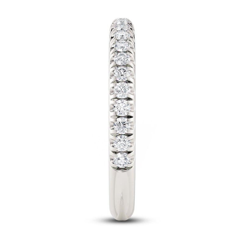 Main Image 2 of Previously Owned Michael M Diamond Wedding Band 1/2 ct tw Round 18K White Gold