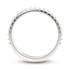 Thumbnail Image 3 of Previously Owned Michael M Diamond Wedding Band 1/2 ct tw Round 18K White Gold