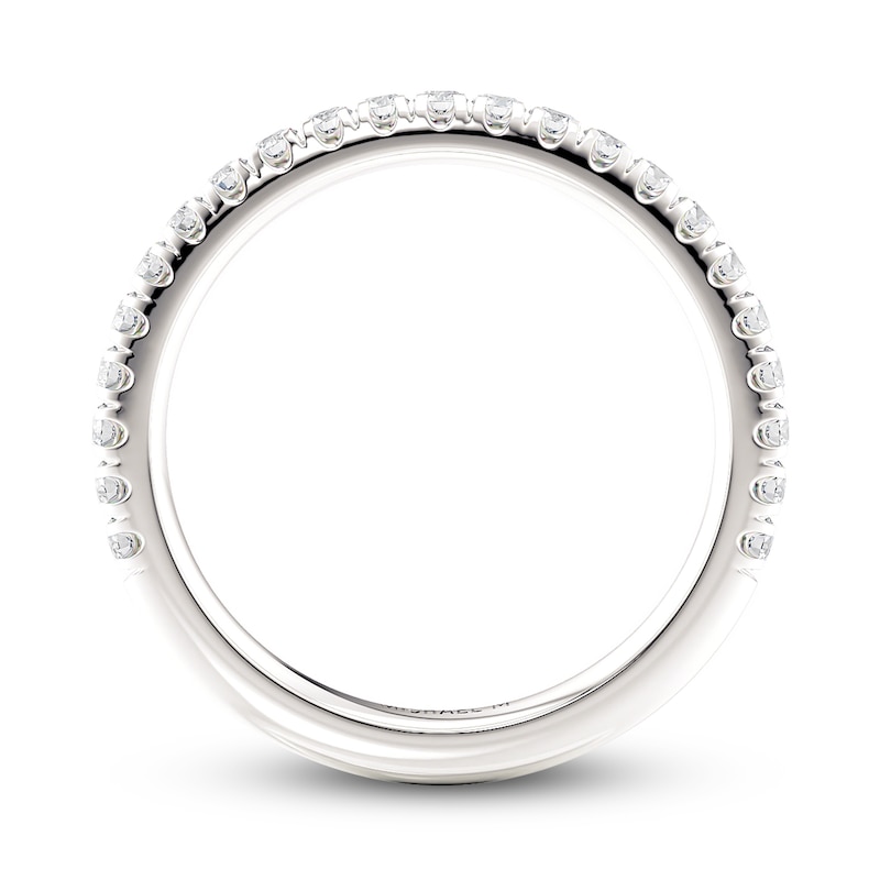 Main Image 3 of Previously Owned Michael M Diamond Wedding Band 1/2 ct tw Round 18K White Gold