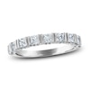 Thumbnail Image 1 of Previously Owned Diamond Anniversary Band 1 ct tw Princess/Round 14K White Gold
