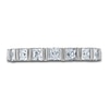 Thumbnail Image 3 of Previously Owned Diamond Anniversary Band 1 ct tw Princess/Round 14K White Gold