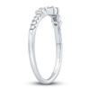 Thumbnail Image 2 of Previously Owned Diamond Contour Anniversary Band 1/3 ct tw Baguette/Round Platinum