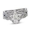 Thumbnail Image 1 of Previously Owned Diamond Bridal Set 1 ct tw Round 14K White Gold