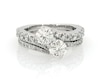 Thumbnail Image 1 of Previously Owned Bridal Set 2-1/2 ct tw 14K White Gold