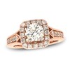 Thumbnail Image 1 of Previously Owned Diamond Engagement Ring 1-3/8 ct tw Round 14K Rose Gold