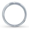 Thumbnail Image 2 of Previously Owned Men's 8mm Diamond Band 1/6 ct tw Round 10K White Gold