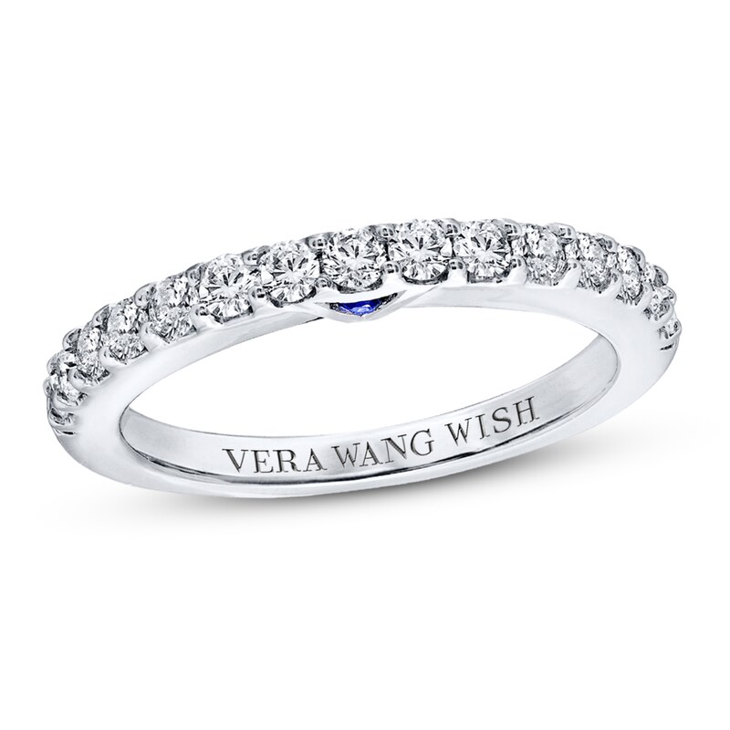 Main Image 1 of Previously Owned Vera Wang WISH 1/2 Carat tw Diamonds 14K White Gold Band