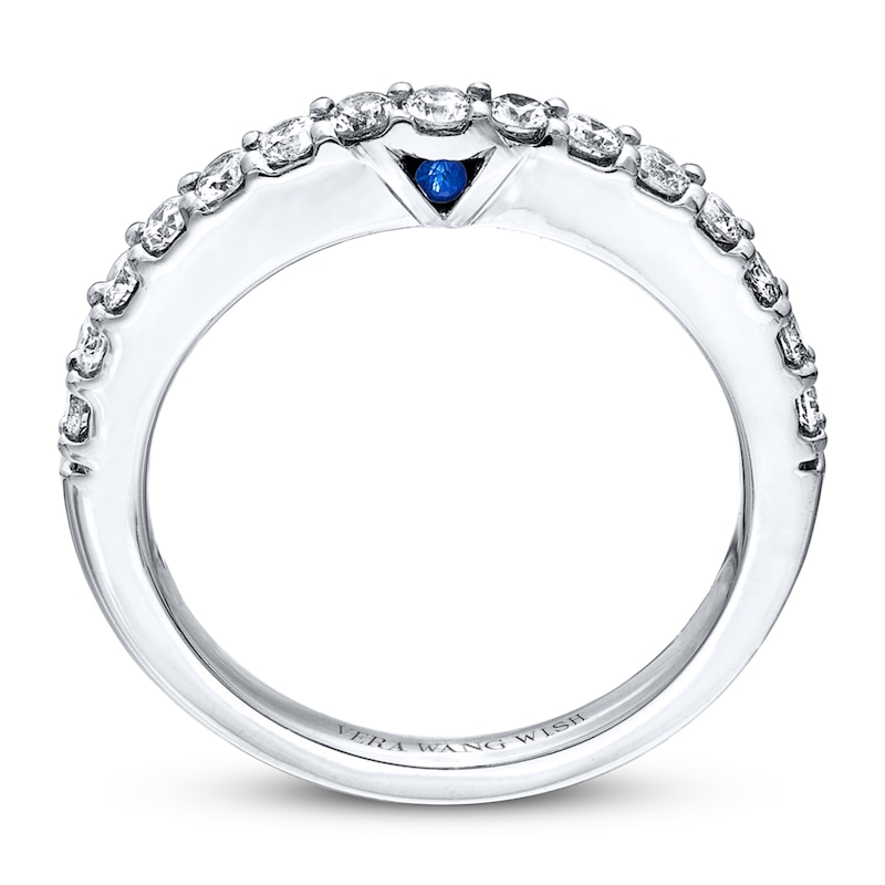 Main Image 2 of Previously Owned Vera Wang WISH 1/2 Carat tw Diamonds 14K White Gold Band
