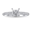 Thumbnail Image 1 of Previously Owned Diamond Engagement Ring Setting 1/4 ct tw Round 14K White Gold
