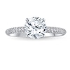 Thumbnail Image 3 of Previously Owned Diamond Engagement Ring Setting 1/4 ct tw Round 14K White Gold