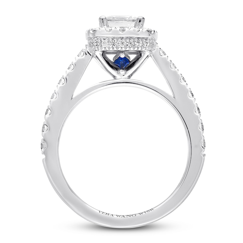 Main Image 3 of Previously Owned Vera Wang WISH Engagement Ring 1-1/2 ct tw Diamonds 14K Gold