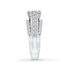 Thumbnail Image 3 of Previously Owned Diamond Engagement Ring 2-1/2 ct tw Princess-cut 14K White Gold