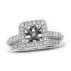 Thumbnail Image 1 of Previously Owned Diamond Bridal Set Setting 1 ct tw Round 14K White Gold