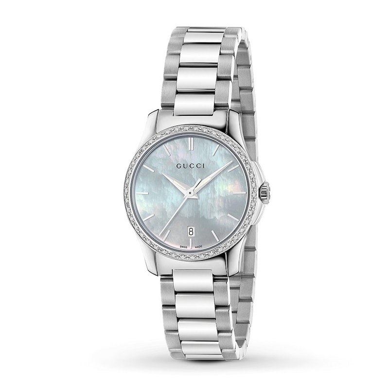 Main Image 1 of Previously Owned Gucci Women's Watch G-Timeless YA126543