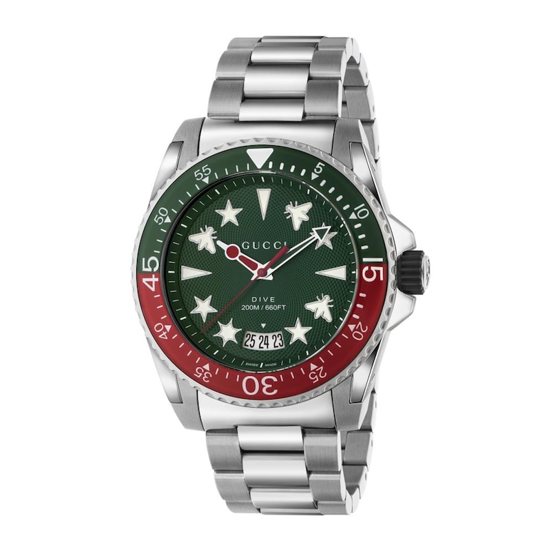 Main Image 1 of Previously Owned Gucci Dive Men's Watch YA136222