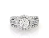 Thumbnail Image 1 of Previously Owned Engagement Ring 2-3/8 ct tw 18K White Gold