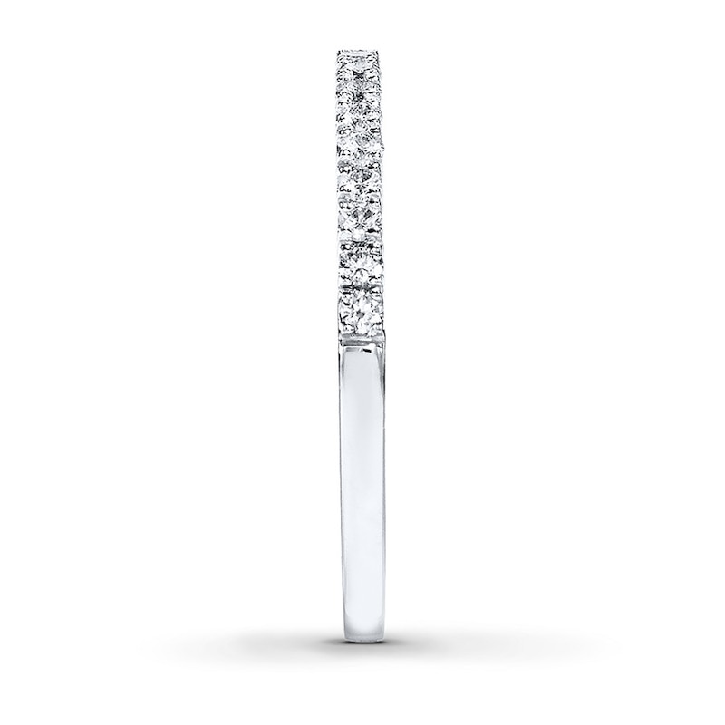 Main Image 3 of Previously Owned Scott Kay Band 1/4 ct tw Diamonds 14K White Gold