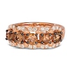 Thumbnail Image 3 of Previously Owned Le Vian Crème Brûlée Diamond Ring 1 1/2 ct tw Round 14K Strawberry Gold