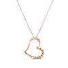 Thumbnail Image 3 of Previously Owned Le Vian Chocolate Ombre Necklace 1/2 ct tw Diamonds 14K Strawberry Gold