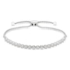 Thumbnail Image 1 of Previously Owned Diamond Bolo Bracelet 1/4 ct tw Round Sterling Silver