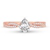 Thumbnail Image 3 of Previously Owned Diamond Ring 3/4 ct tw Pear-shaped 14K Rose Gold