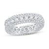 Thumbnail Image 1 of Previously Owned Diamond Eternity Band 2 ct tw Round 14K White Gold