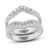 Thumbnail Image 1 of Previously Owned Vera Wang WISH Diamond Enhancer Ring 1 ct tw Round 14K White Gold