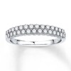 Thumbnail Image 1 of Previously Owned Diamond Anniversary Band 1/2 ct tw Round-cut 14K White Gold