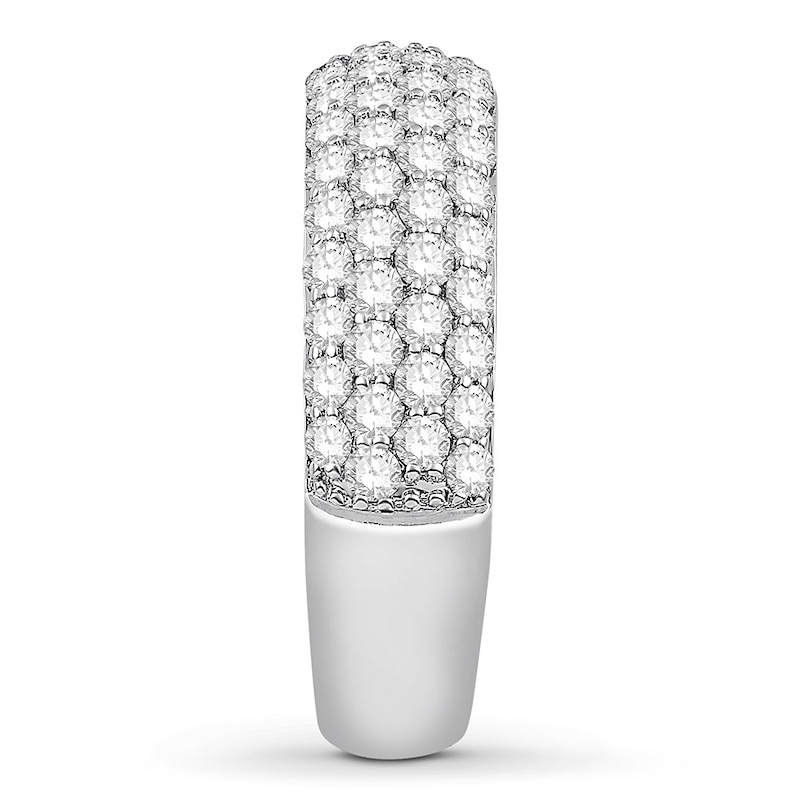 Main Image 3 of Previously Owned Colorless Diamond Anniversary Ring 1-1/2 ct tw 14K White Gold