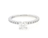 Thumbnail Image 1 of Previously Owned Round-Cut Diamond Engagement Ring 7/8 ct tw 14K White Gold Size 6.75