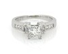 Thumbnail Image 1 of Previously Owned Princess-Cut Diamond Engagement Ring 7/8 ct tw 14K White Gold