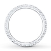 Thumbnail Image 2 of Previously Owned Diamond Eternity Band 1 ct tw Round-cut 14K White Gold